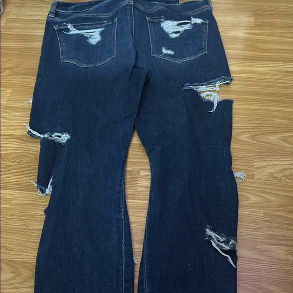 American Eagle Outfitters Blue Ankle Cropped Jeans - Picture 5 of 6